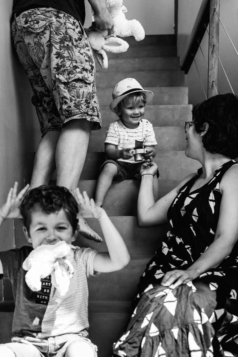 Une séance photo de famille dans le Vaucluse